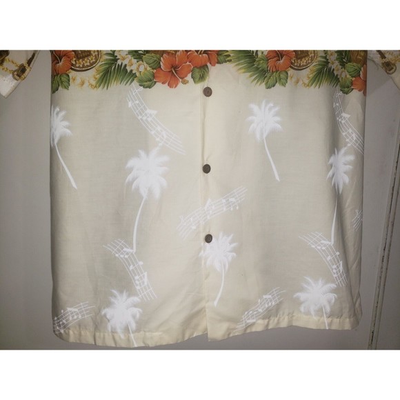 Large Pacific Legend Hawaiian Shirt Mens Ukule Personalized Embroidered NCCRC - Picture 11 of 12